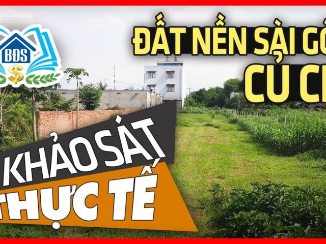 ĐẤT NỀN CỦ CHI SÀI GÒN – HÌNH ẢNH ĐI KHẢO SÁT THỰC TẾ – HVBDS.COM
