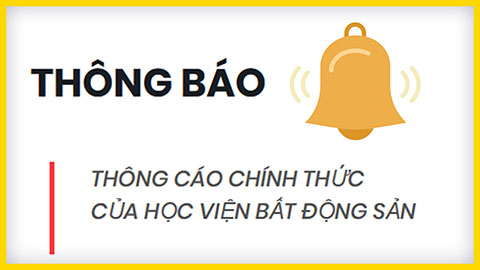 THÔNG BÁO - HVBDS
